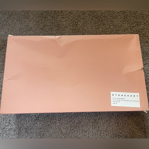 Princess Boudoir Ribbon Harness by Stonehart - Selkie - NWT - Picture 4 of 10